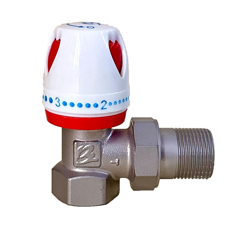 BOZHENG  Radiator PPR manual temperature control valve  Brass Angle manual temperature control valve 15(large) (Price please ask customer service)