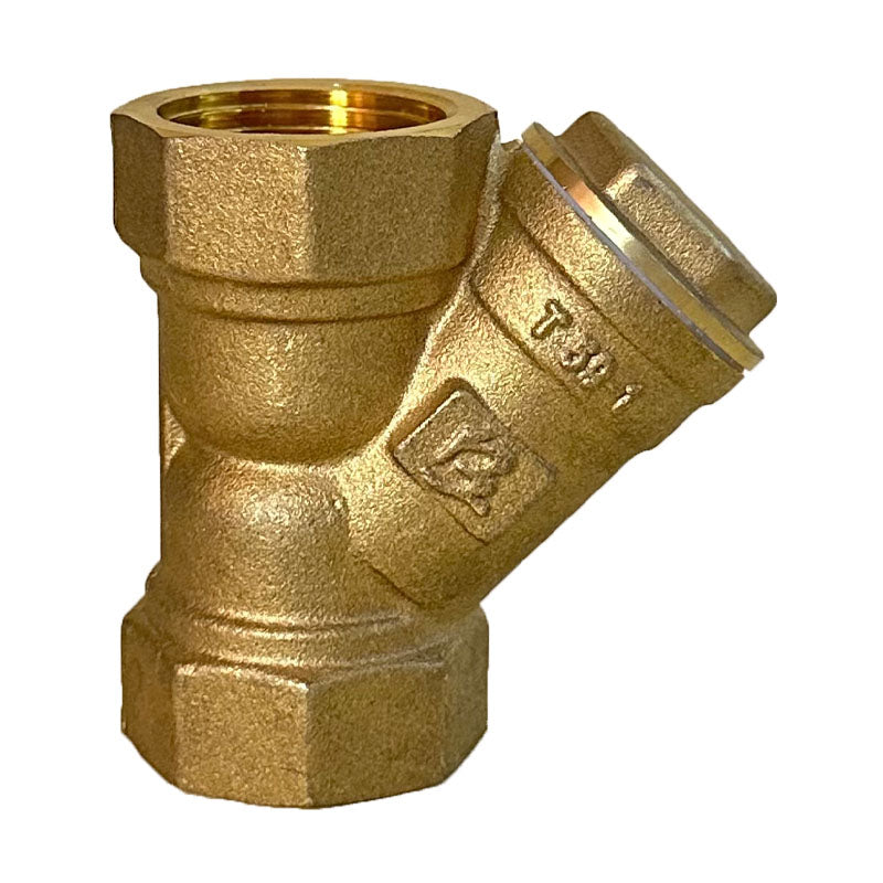 BOZHENG  Thickened Y-pipe valve filter Brass filter 15(small) (Price please ask customer service)