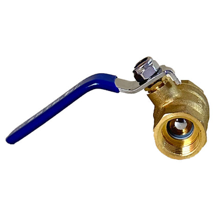 BOZHENG Brass inner wire ball valve switch wire saliva valve water pipe  216 brass ball valve 15(Medium) (Price please ask customer service)